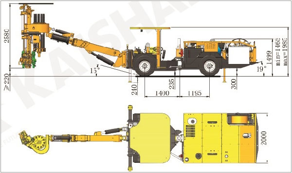 KJ311全液壓掘進(jìn)鉆車(chē)