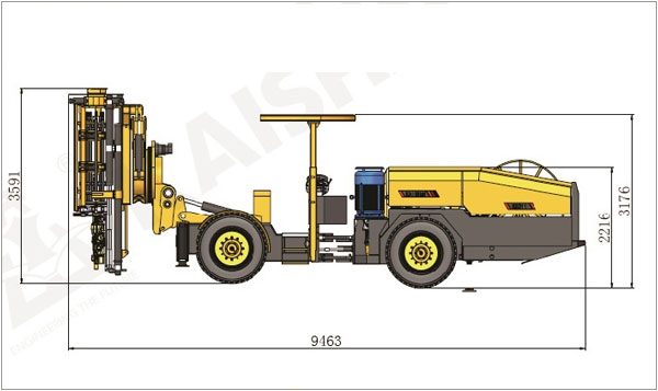 KJ311全液壓掘進鉆車
