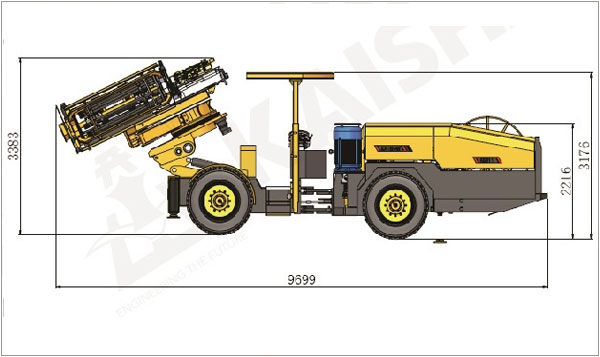 KJ311全液壓掘進鉆車
